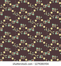 Simple vector illustration. Abstract geometric background pattern