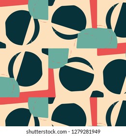 Simple vector illustration. Abstract geometric background pattern