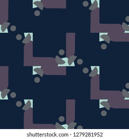 Simple vector illustration. Abstract geometric background pattern