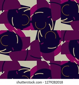 Simple vector illustration. Abstract geometric background pattern
