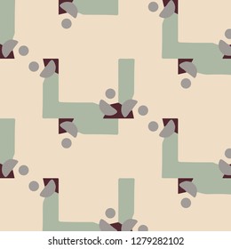 Simple vector illustration. Abstract geometric background pattern