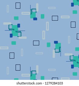 Simple vector illustration. Abstract geometric background pattern