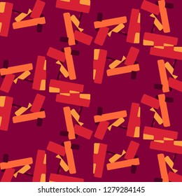 Simple vector illustration. Abstract geometric background pattern