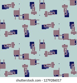 Simple vector illustration. Abstract geometric background pattern