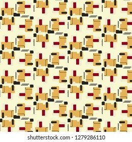 Simple vector illustration. Abstract geometric background pattern