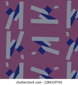 Simple vector illustration. Abstract geometric background pattern