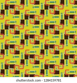 Simple vector illustration. Abstract geometric background pattern