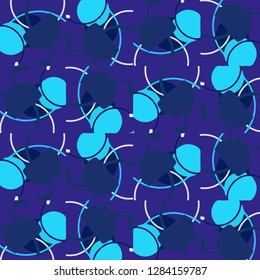 Simple vector illustration. Abstract geometric background pattern