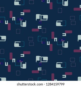 Simple vector illustration. Abstract geometric background pattern