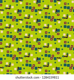 Simple vector illustration. Abstract geometric background pattern