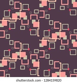 Simple vector illustration. Abstract geometric background pattern