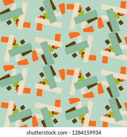 Simple vector illustration. Abstract geometric background pattern