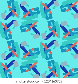Simple vector illustration. Abstract geometric background pattern