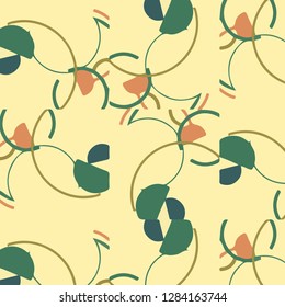 Simple vector illustration. Abstract geometric background pattern