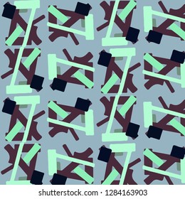 Simple vector illustration. Abstract geometric background pattern