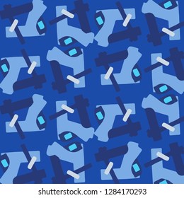 Simple vector illustration. Abstract geometric background pattern