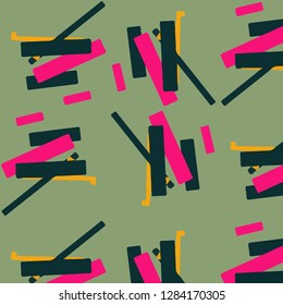 Simple vector illustration. Abstract geometric background pattern