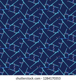 Simple vector illustration. Abstract geometric background pattern