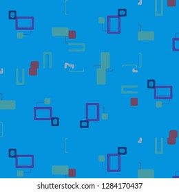 Simple vector illustration. Abstract geometric background pattern