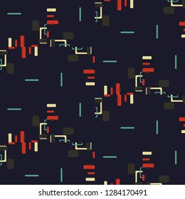 Simple vector illustration. Abstract geometric background pattern