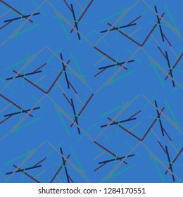 Simple vector illustration. Abstract geometric background pattern