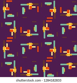 Simple vector illustration. Abstract geometric background pattern