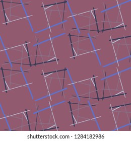 Simple vector illustration. Abstract geometric background pattern