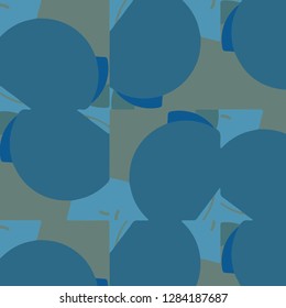 Simple vector illustration. Abstract geometric background pattern