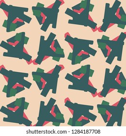 Simple vector illustration. Abstract geometric background pattern