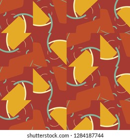 Simple vector illustration. Abstract geometric background pattern