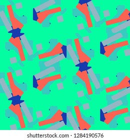 Simple vector illustration. Abstract geometric background pattern
