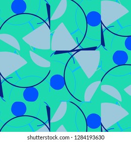 Simple vector illustration. Abstract geometric background pattern