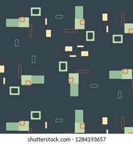 Simple vector illustration. Abstract geometric background pattern
