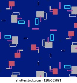 Simple vector illustration. Abstract geometric background pattern