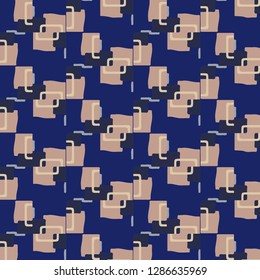 Simple vector illustration. Abstract geometric background pattern