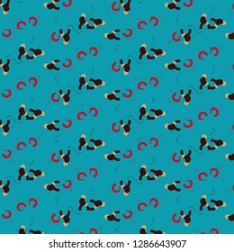 Simple vector illustration. Abstract geometric background pattern