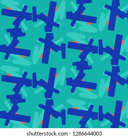 Simple vector illustration. Abstract geometric background pattern