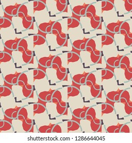Simple vector illustration. Abstract geometric background pattern