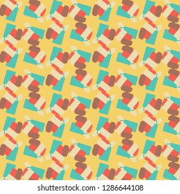 Simple vector illustration. Abstract geometric background pattern