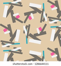 Simple vector illustration. Abstract geometric background pattern
