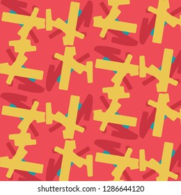Simple vector illustration. Abstract geometric background pattern