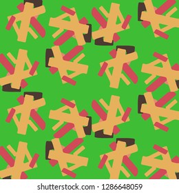 Simple vector illustration. Abstract geometric background pattern