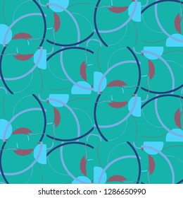 Simple vector illustration. Abstract geometric background pattern