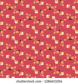Simple vector illustration. Abstract geometric background pattern