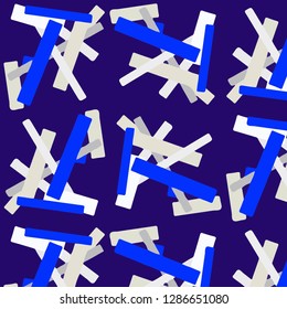 Simple vector illustration. Abstract geometric background pattern