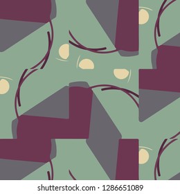 Simple vector illustration. Abstract geometric background pattern