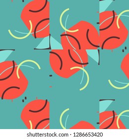 Simple vector illustration. Abstract geometric background pattern