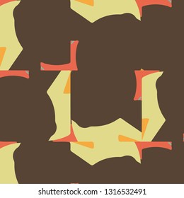 Simple vector illustration. Abstract geometric background pattern