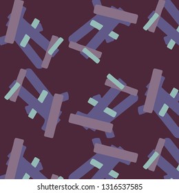 Simple vector illustration. Abstract geometric background pattern