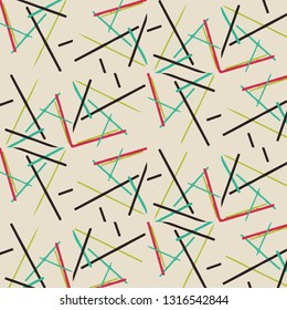 Simple vector illustration. Abstract geometric background pattern